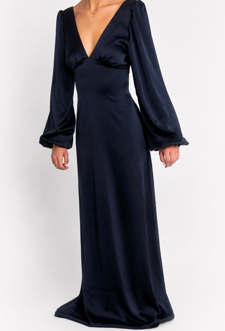 Belle dress navy