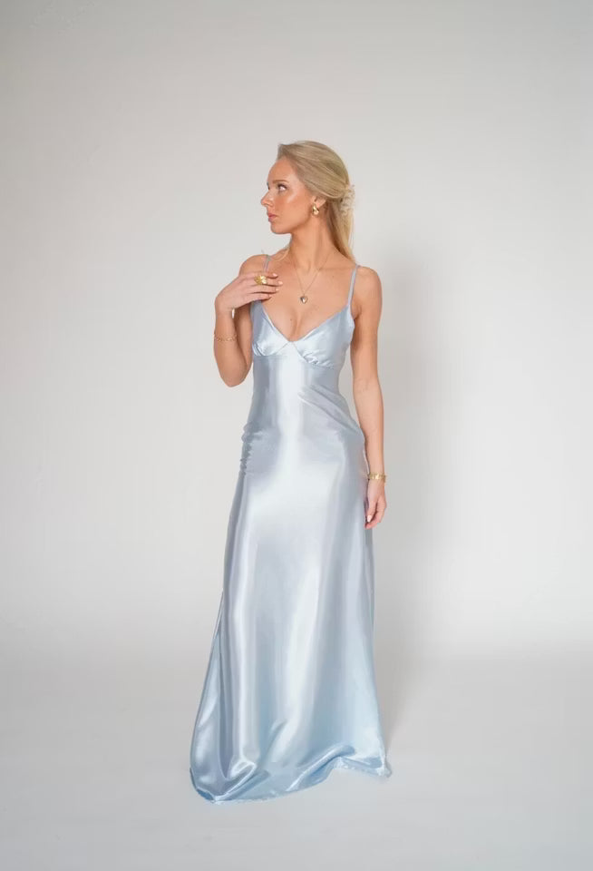 sophie dress blå