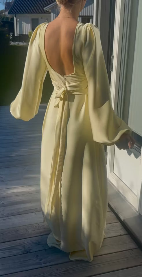 Belle dress gul