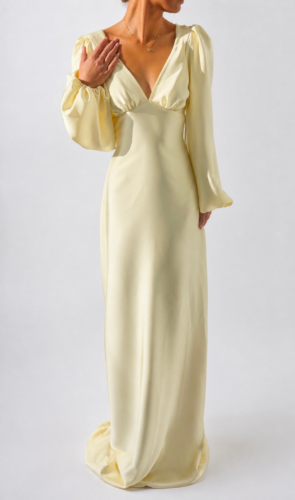 Belle dress gul
