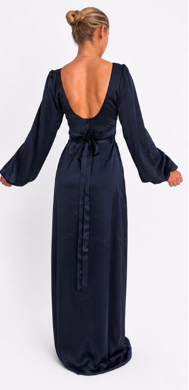 Belle dress navy