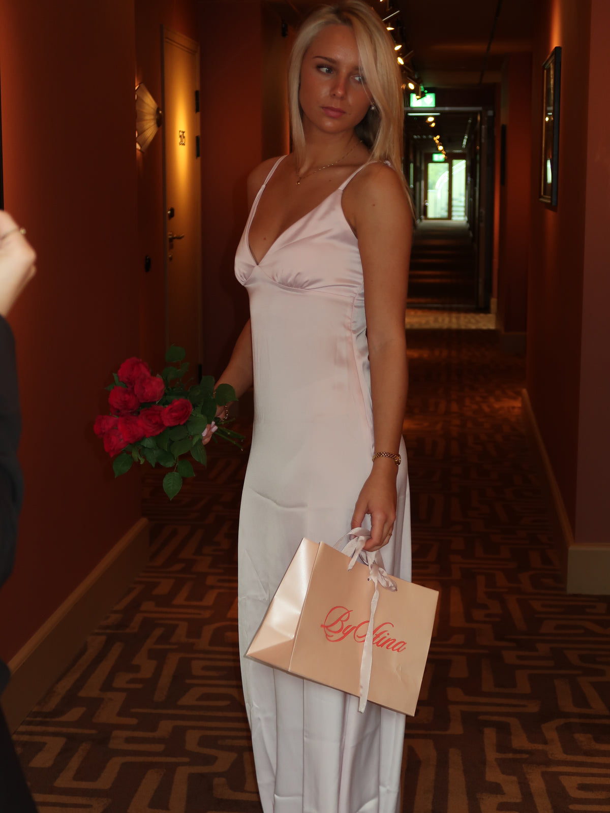 Sophie dress ljusrosa